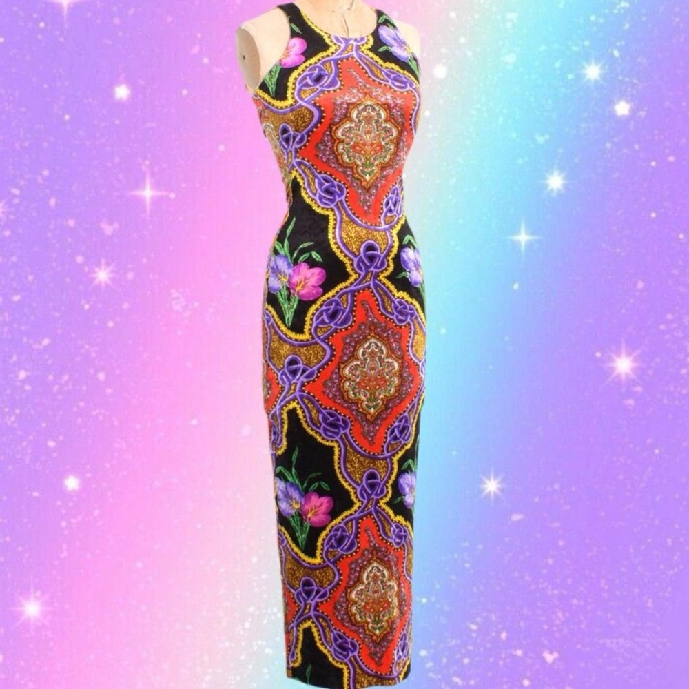 Vintage Betsey Johnson velvet dress from Sabrina the teenage witch